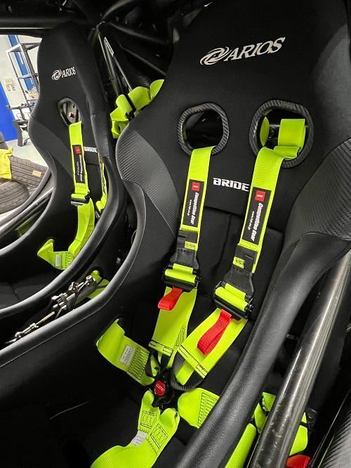 Personalized Fluorescent Race Seat Belts, Remember To Buy Genuine Ones