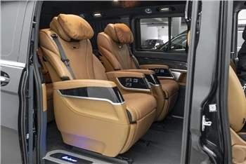 The Third Row Of Lorinser VS560MX Also Has Independent Electric Adjustable Ai...