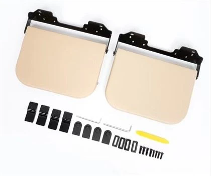 Adjustable Angle Car Front Seat Back Footrest
