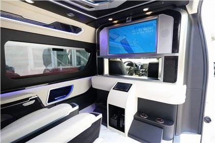 Based On Toyota Hiace Luxury Partition Wall