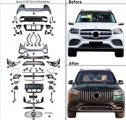 Benz X167 GLS 63 BodyKits