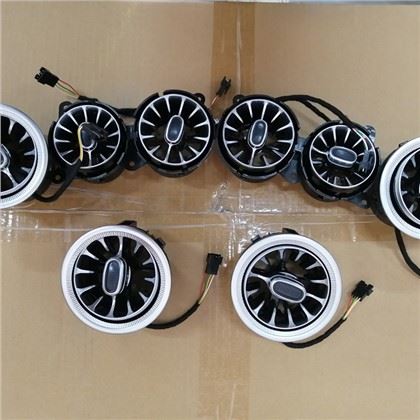 Car Air Condition Vent Outlet Ring Cover Trim For Mercedes Benz