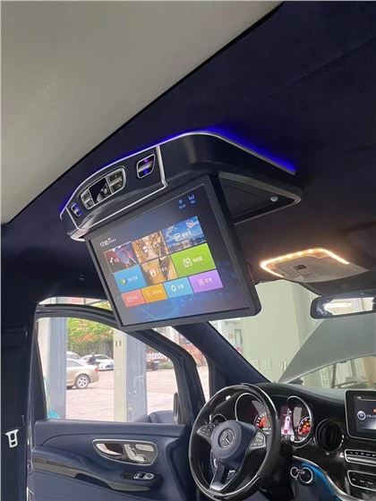 Flip Down Car Tv