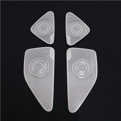 For Mercedes Benz E-class Stainless Steel Car Door Horn Cover Trim
