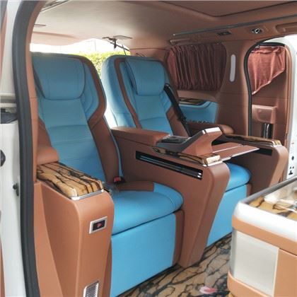 Luxury Van Rear Seat And Luxury Armrest Table