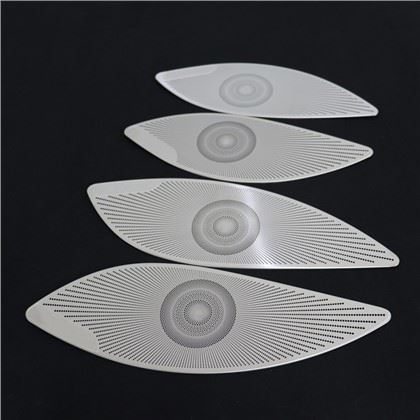 For Mercedes Benz S-class Stainless Steel Car Door Horn Cover Trim