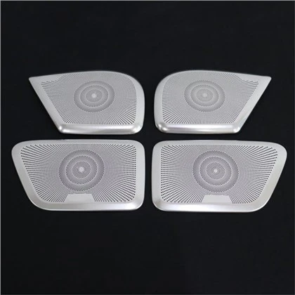 For Mercedes Benz V-class Stainless Steel Car Door Horn Cover Trim