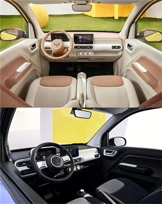 New Wuling Hongguang MINIEV Macaroon Interior Official Map Released