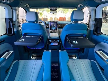 Car Back Seat Folding Table With Foldable Holder Tray Table For Benz Vito
