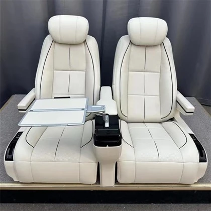 Double-Seat With Maybach Table For Commercial Vehicle Conversion