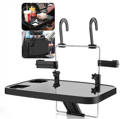 Folding Car Tray For Food And Snack