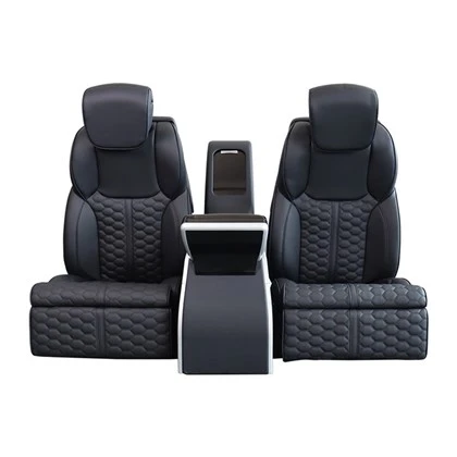 Genuine Black Leather Luxury Seat For Van Conversion