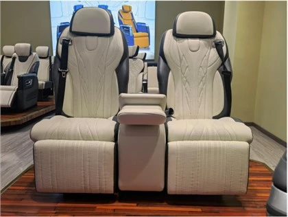 Luxury Rear Seat Kit With 2 Individual Seats And Center Armrest For Vito
