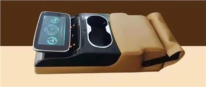 Multifunctional Armrest Box For High-end Commercial Vehicle Conjoined Sofa Bed