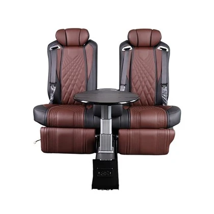 Upgraded Deluxe Double Van Seat With Tabletop